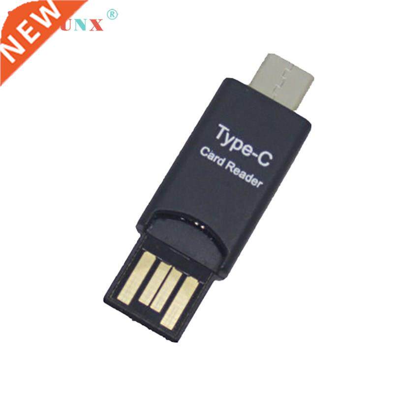 Hot sale Mosunx USB 2.0 Type C Host OTG Adapter Micro SD Ca