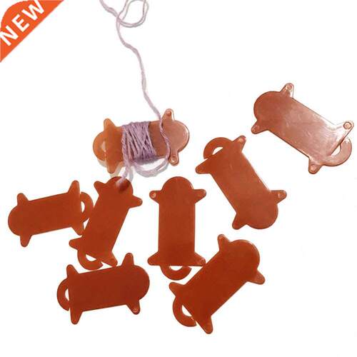 10Pcs Plastic Winding Plate Board Floss Thread Organizer Win