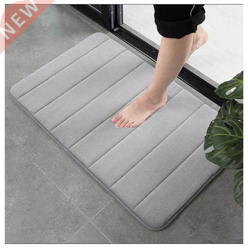 Thicken Slow Rebound Carpet Floor Mats Bathroom Absorbent