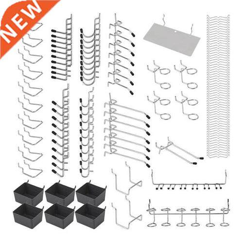 Pegboard Hooks 140PCS,With Pegboard Bins,Pegboard Wall Hooks