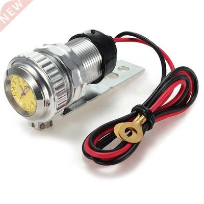 12V socket connector USB charger + Clock Motorcycle scooter