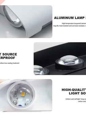 LED Wall Lamp Modern Simple Aluminum Indoor Living Room Bedr