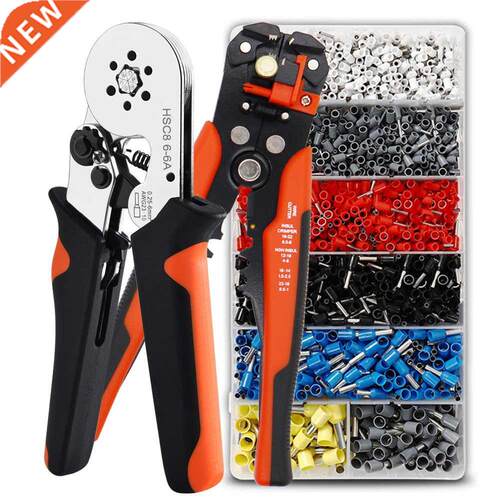Multifunctional Wire Stripper Crimping Tool Kit,HSC8 6-6/6-4