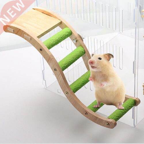 Pet Parrots Climbing Bridge Bird Grinding Claws Wooden