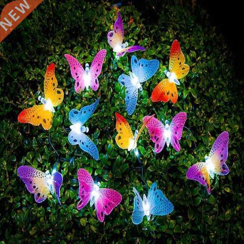 12/20LED Fiber Optic Fairy Waterproof Led Strip Lights Solar