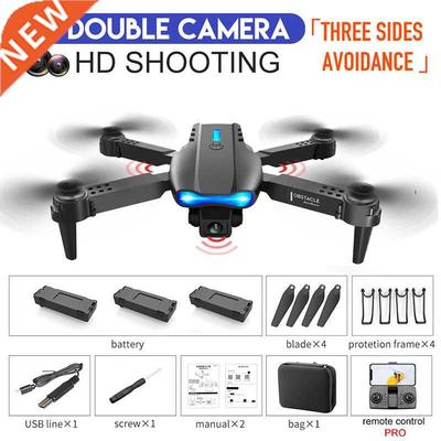 New E99 K3 RC Mini Avoid obstacles Drone 4K Dual Camera WIFI