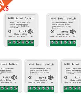 1/5PCSTuya WiFi DIY Switch 16/10A 2Way Control Smart Home Au