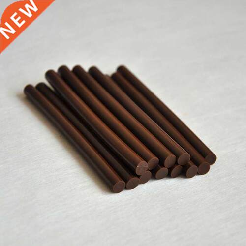 12pcs/lot 7mm*10 Brown Hot Melt Glue Sticks For Hot Melt G