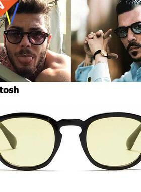 For Round Polarized UV400 Driving Men Sunglasses Sun-Glasses