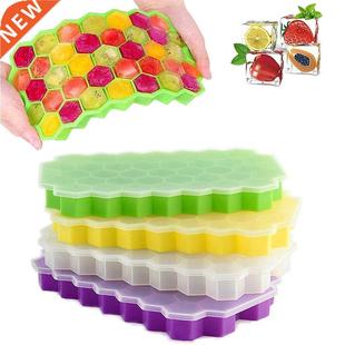 Ice Cube Mold Honeycomb Shape Square Ice Mould Summer DIY Dr
