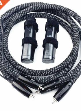 HiFi Audio Interconnect Line Wind Analog RCA Cable for HiFi