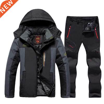 2021 New Men's Ski Suit Brands Windproof Waterproof