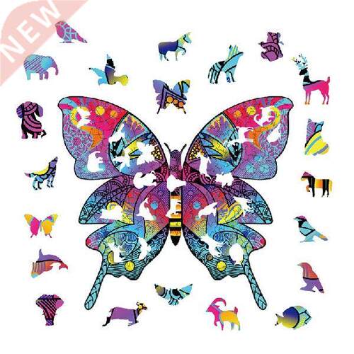 Eagle Puzzle 3D Wooden Puzzle Children Wooden DIY Crafts