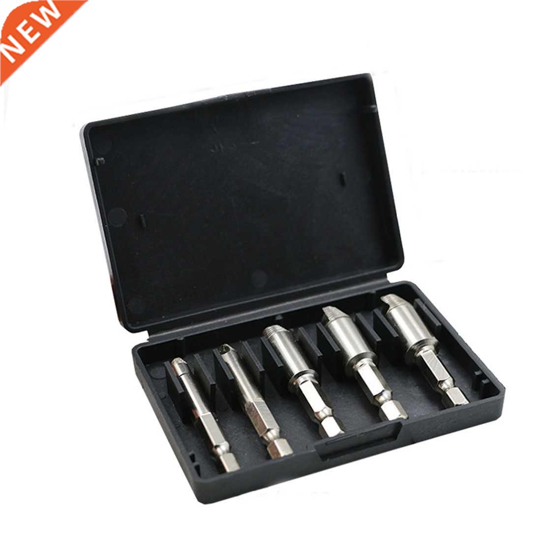 5PCS 0# 1# 2# 3# 4# HSS Hex Shank 1/4'' 6.35MM Damaged Broke