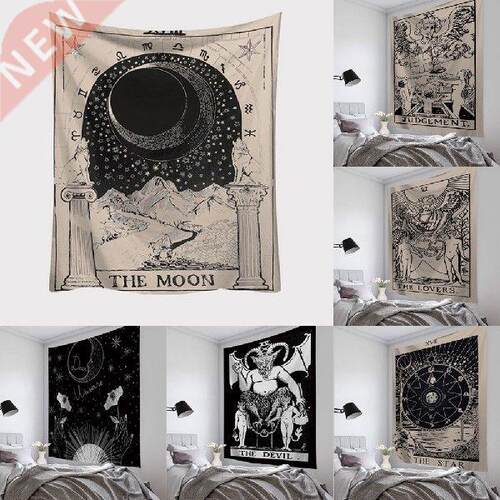 10 Types Tarot Card Tapestry Picture Printed Wall Hanging
