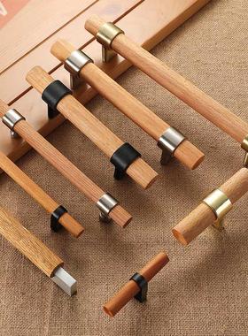 wood handles for furniture bronze in Cabinet Pulls and moder