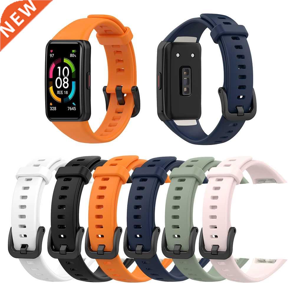 Soft Silicone Sport Band Straps For Huawei Honor Band 6 Smar