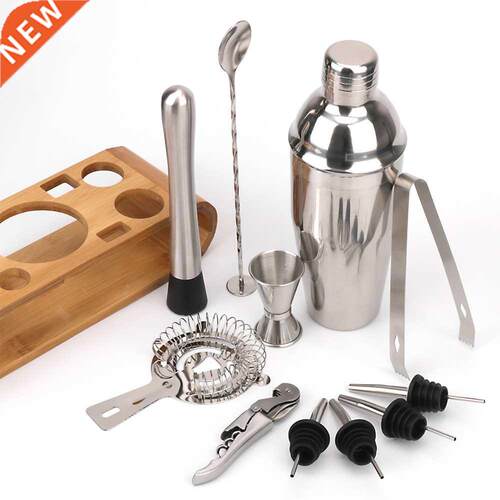 Bars Mixed Drinks Bartender Tools Wood Storage Stand