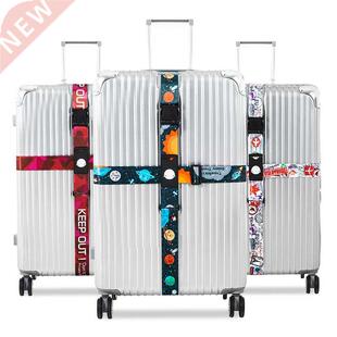 3 digit password customs lock Luggage Cross belt adjustable