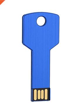 Key USB Flash Drive 64GB Metal Pendrive 4GB High Speed USB S