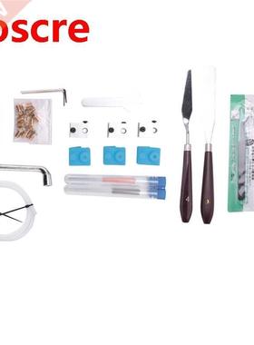 41-Piece D Printer Nozzle Kit For Ed Brass Nozzle Throat H