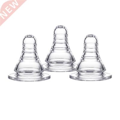 3pcs/set LSR Replacement Nipple for Milk Nursing Bottle Baby