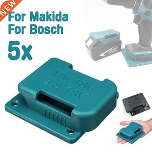Battery Blue 5Pcs 14.4 18V for CLAITE Mounts ABS Black Bosch