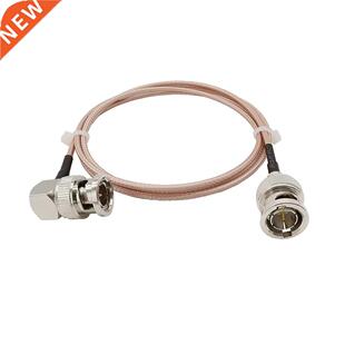 1Piece L Shape BNC Male to BNC Male Plug 75 Ohm RG179 Pigtai