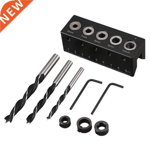 Wood Dowel Fixture Right Angle Guide Pocket Hole Fixing Tool