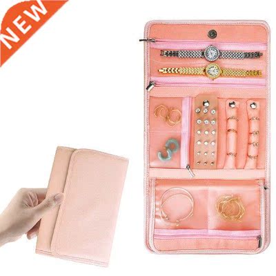 Jewelry Travel Organizer Pu Leather Jewelry Case Storage