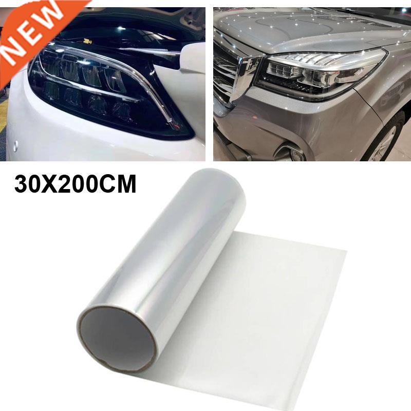30cm Cr Trnsprent Light Protector Film Bumper Hood Pint