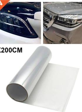 30cm Cr Trnsprent Light Protector Film Bumper Hood Pint