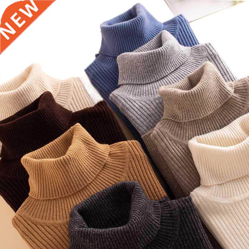 PEONFLY Autumn Elastic Long Sleeve Sweaters Female Pullover