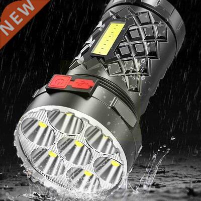 Super Bright Flashlight Super Strong 7led Outdoor Home Usb
