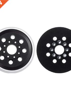 2Pcs 5 Inch 8 Hole Hook and Loop Orbital Sander Replacement