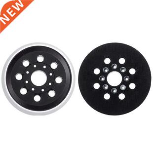 2Pcs 5 Inch 8 Hole Hook and Loop Orbital Sander Replacement