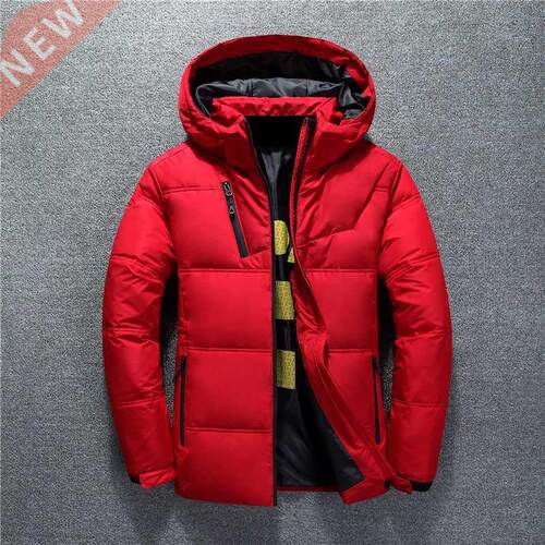 Winter Warm Men Jacket Coat Casual Autumn Stand Collar Puffe