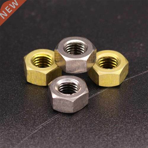 4PCS DIN934 M10 Titanium Alloy Hexagon Nuts