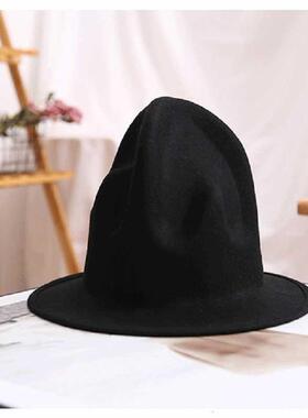 High Quality hat felt fedora hat for woman men hats black to