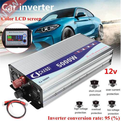 Inverter 12V/24V/48V 220V 5000W 10000W Peak- Modified Sine W