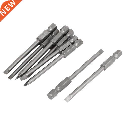 1/4inch Hex Shank 4.0mm Tip Width Slotted Bits 10pcs
