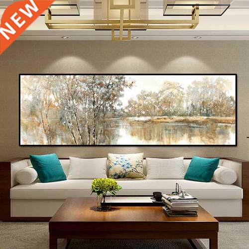 Abstract Landscape Ol Pantng Posters and Prnts Wall Art