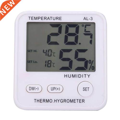 rand Indoor Tester LCD Thermometer Hygrometer Temperature H