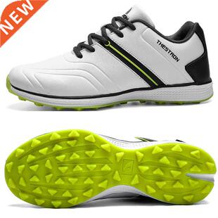Waterproof Men Golf Shoes Professional Lightweight Golfer Fo