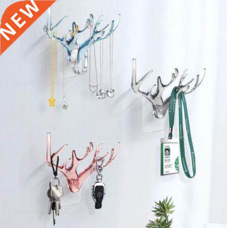 Wall Hanging Hook Vintage Deer Antlers Wall Coat Rack For