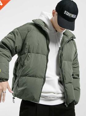 2022 Warm Winter Jacket Men Sreetwear Fashion Parka Men Wind