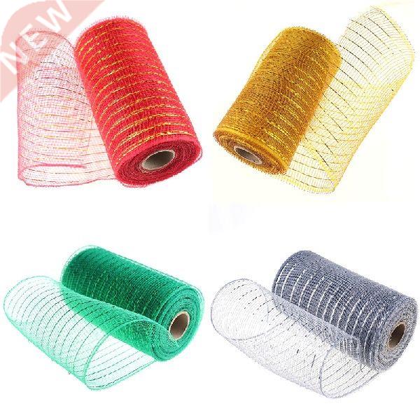 10Yard Flower Wraping Gift Package Poly Mesh Ribbon for