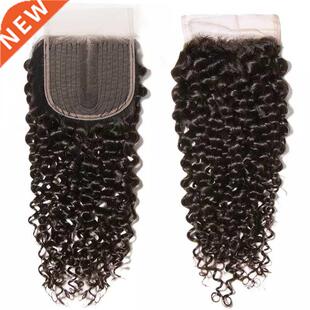 4x4 Lace Closure Wholesale Brazilian Kinky Culry Human Hair