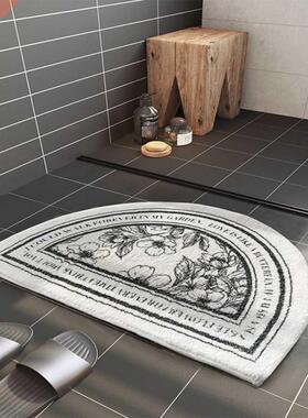 40X60CM Home Bathroom Toilet Carpet Door Mat Thick