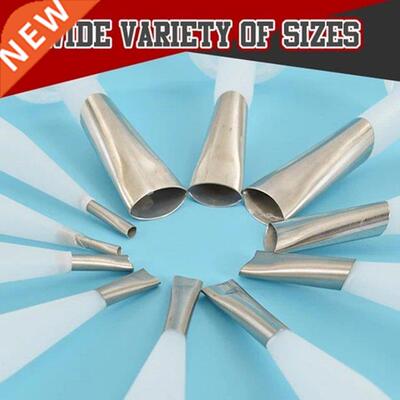 14Pcs Caulking Finisher Caulk Nozzle Applicator Stainless St